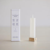 KURASHIKI SEIRO CARD CANDLE CASSIS LEAVES